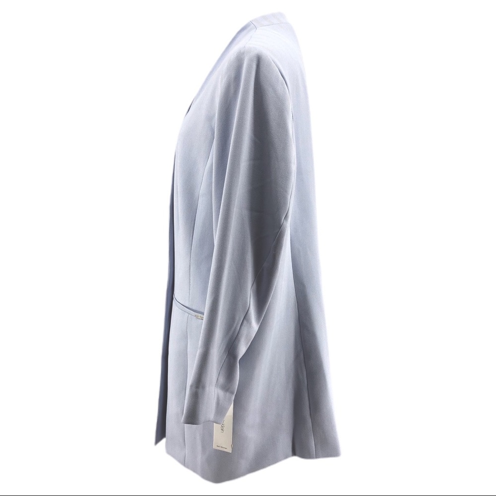 Calvin Klein Open Front Herringbone TopperJacket - Picture 4 of 9